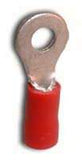Insulated Crimps 22-16AWG: #6 Ring, 15 pack