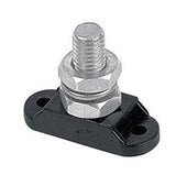 Insulated Distribution Stud, Black Single 3/8" - We-Supply