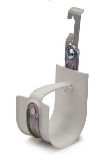 J Hook, 1" Poly, Batwing Clip Type - We-Supply