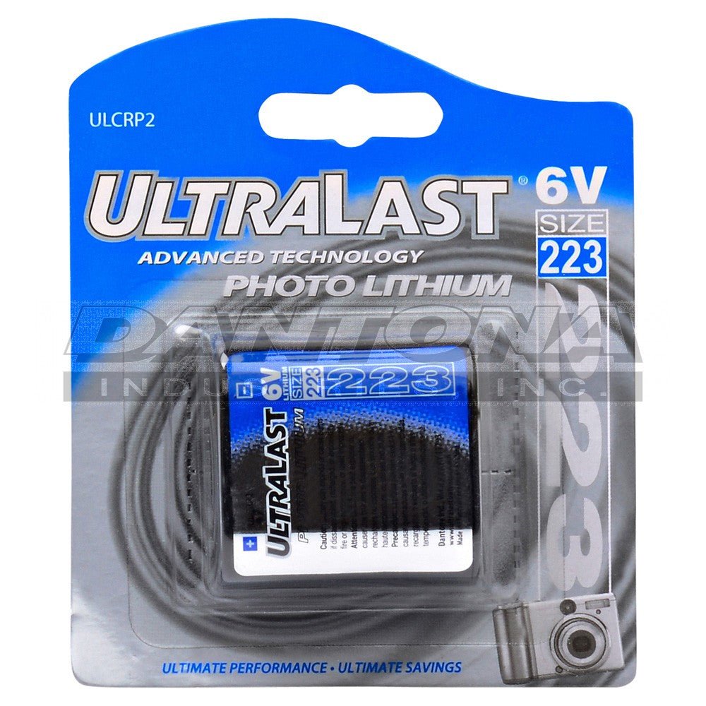 Lithium Photo Battery, Type 223 - We-Supply