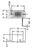 Magnetic Buzzer, 75dB, 12VDC - We-Supply