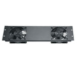 Middle Atlantic Quiet Fan Panel (3 Space) Dual Fan