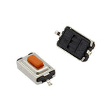 Miniature Tactile Switch, SPST, 2 Pack - We-Supply