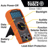 MM325 Digital Multimeter, Manual Ranging - We-Supply