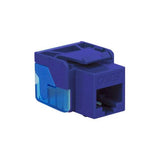 Modular Cat5e EZ RJ45 Jack, Purple - We-Supply