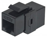 Modular Cat5e RJ-45 Coupler, Black