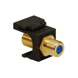 Modular F Connector 3GHz, Black - We-Supply