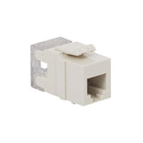 Modular RJ-11 HD Voice Keystone Jack, White