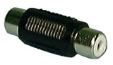 Molded Inline RCA Coupler, Single - We-Supply