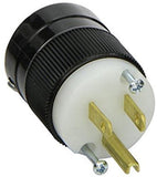 NEMA 5-15P AC Straight Blade Male Plug, 125V 15A - We-Supply