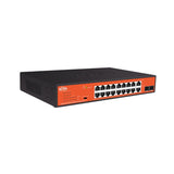 Network Switch, PoE, 16+2 Port, 200W - We-Supply