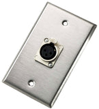 Neutrik DLX Series Wallplate: (1) XLR Female