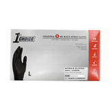 Nitrile Gloves, 5mil, Large, 100pk