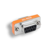 Null Modem Adapter, DB9, Female to Female, Standard - We-Supply