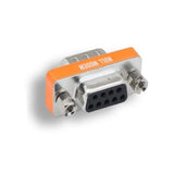 Null Modem Adapter, DB9, Male to Female, Standard - We-Supply