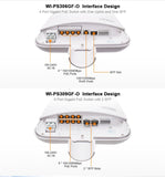 Outdoor Network Switch, PoE, 4+1 Port, 65W - We-Supply