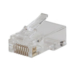 Pass-Thru Modular Data Plug, Cat5e, 50 Pack - We-Supply