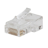 Pass-Thru Modular Data Plug, Cat6, 50 Pack - We-Supply