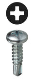 Phillips Pan Head Self Tapping Screws, #6 x 1/2