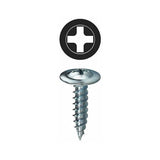 Phillips Wafer Head Metal Piercing Screw, #8