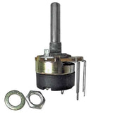 Potentiometer w/ Swtich, 24mm,  Linear Taper,  10K ohm