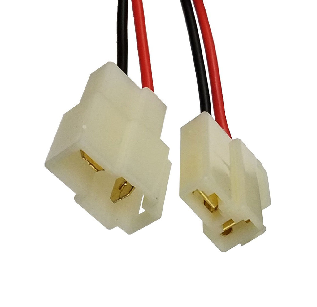 Compact 18 Pin Connector Pre-Wired Connector: Flat Pin - 2 Cond. 18AWG – Willy's Electronics