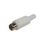 RCA Female Inline Jack, White - We-Supply