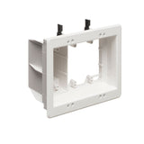 Recessed 3-Gang TV Box for Power and Low Voltage - We-Supply