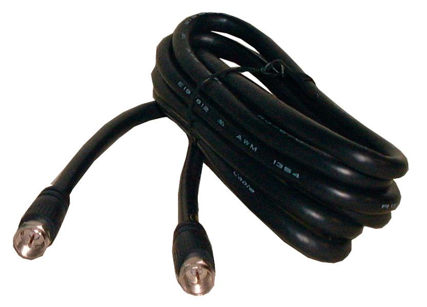 RG6 CATV 6' Cable w/ Molded F Type Connectors - We-Supply