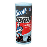 Scott Shop Towels, Original, Blue, 1 Roll