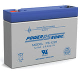 Sealed Lead Acid Battery, 12V 2.9AH - We-Supply