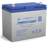 Sealed Lead Acid Battery, 12V 55AH