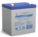 Sealed Lead Acid Battery, 12V 5AH - We-Supply