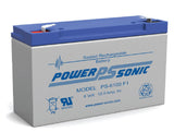 Sealed Lead Acid Battery, 6V 12AH