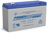 Sealed Lead Acid Battery, 6V 12AH - We-Supply