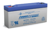 Sealed Lead Acid Battery,  6V 3.5AH