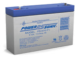 Sealed Lead Acid Battery, 6V 7AH - We-Supply