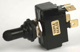 Sealed Progressive Toggle: Off/On/(On) 12V/20A