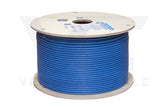 Shielded CAT6A Riser Cable, Blue, 1000 foot roll