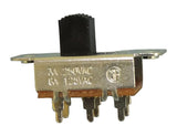 Slide Switch On/On DPDT 6A-125V/3A-250V PC Mount - We-Supply