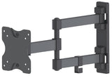 Small LCD Monitor Dual Arm Wall Mount, 13-27