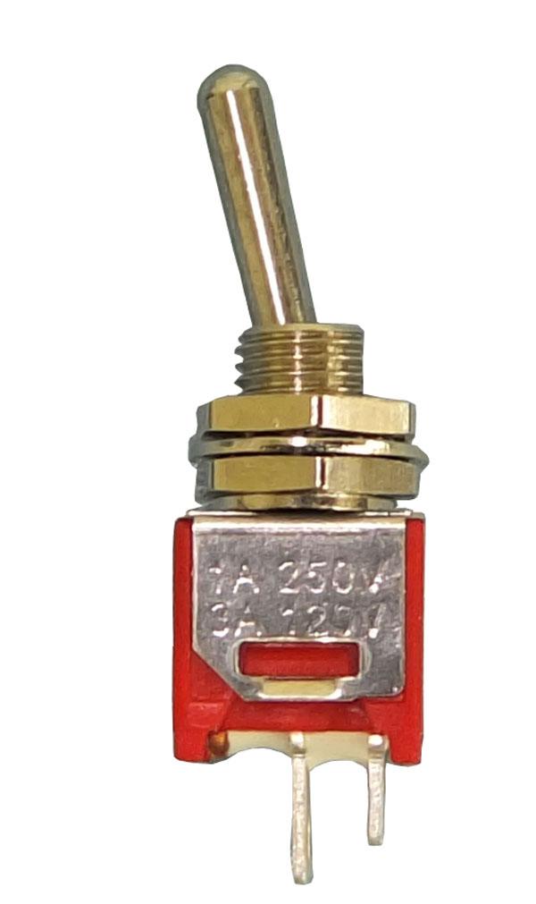 Sub Miniature Toggle Switch On/Off SPST 3A-125V – Willy's Electronics