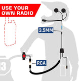 SUPER SPORT Moto Intercom Kit Without Radio - We-Supply