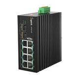 Superic Industrial PoE Switch, 8 Port + 2 SFP - We-Supply