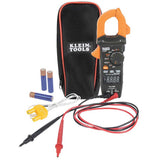 Temperature AC/DC Digital Clamp Meter, 400A Auto-Ranging