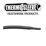 ThermoSleeve 3/16" 2:1 Black Heatshrink, 100' Roll - We-Supply