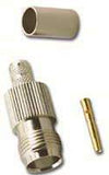 TNC Female Crimp Connector for RG59