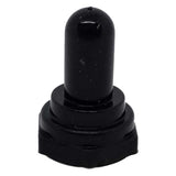 Toggle Switch Boot, 15/32" Thread, Black - Bulk - We-Supply