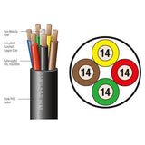 Trailer Wire, 14 AWG 4 Conductor - We-Supply