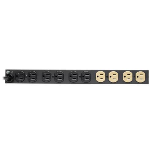 Tripp Lite Rack Mounted 12 Outlet Surge Suppressor, 15' Cord - We-Supply